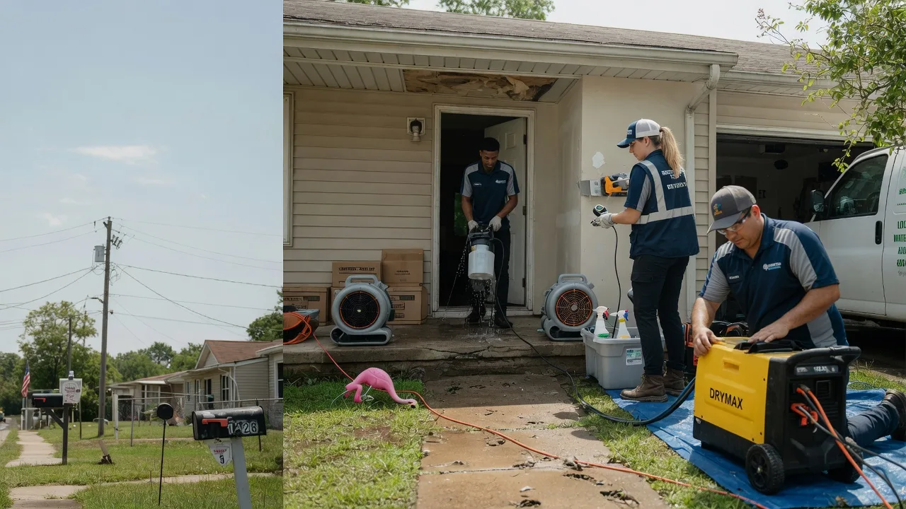 Storm Damage Water Removal in Belle Plaine, KS near me